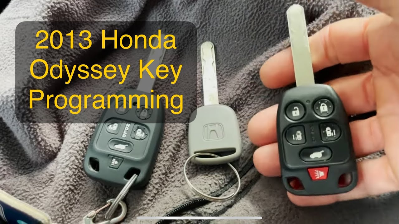 Add a Key Fob to a 2013 Honda Odyssey (RL5, 4th gen) using AUTEL MK808K-BT