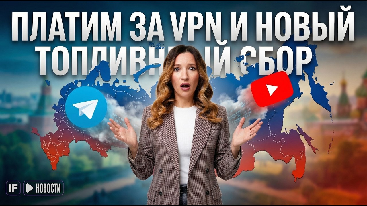 Платим за ВПН и новый топливный сбор #россия #новости #кираюхтенко
