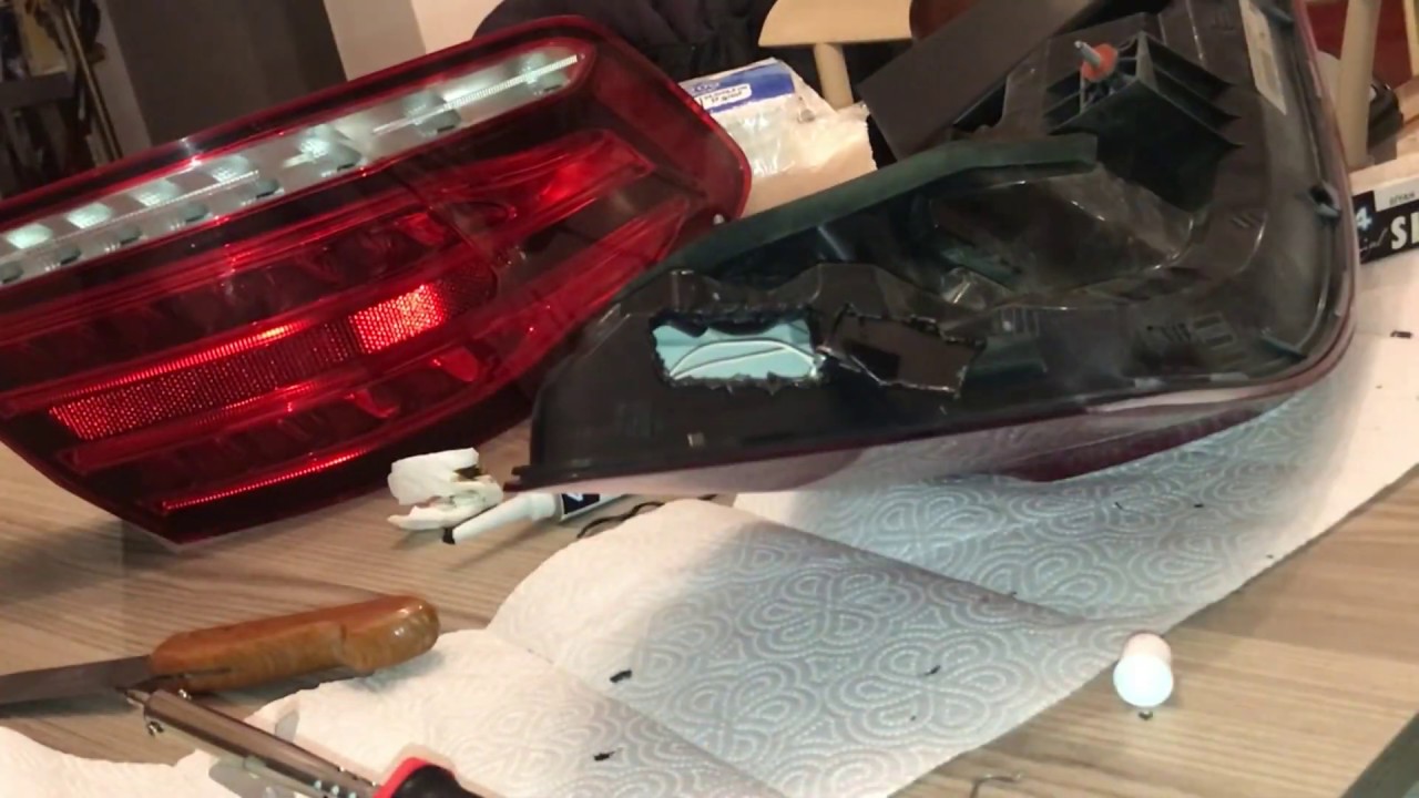 W212 E Serisi Led Stop Tamiri (çok kolay)
