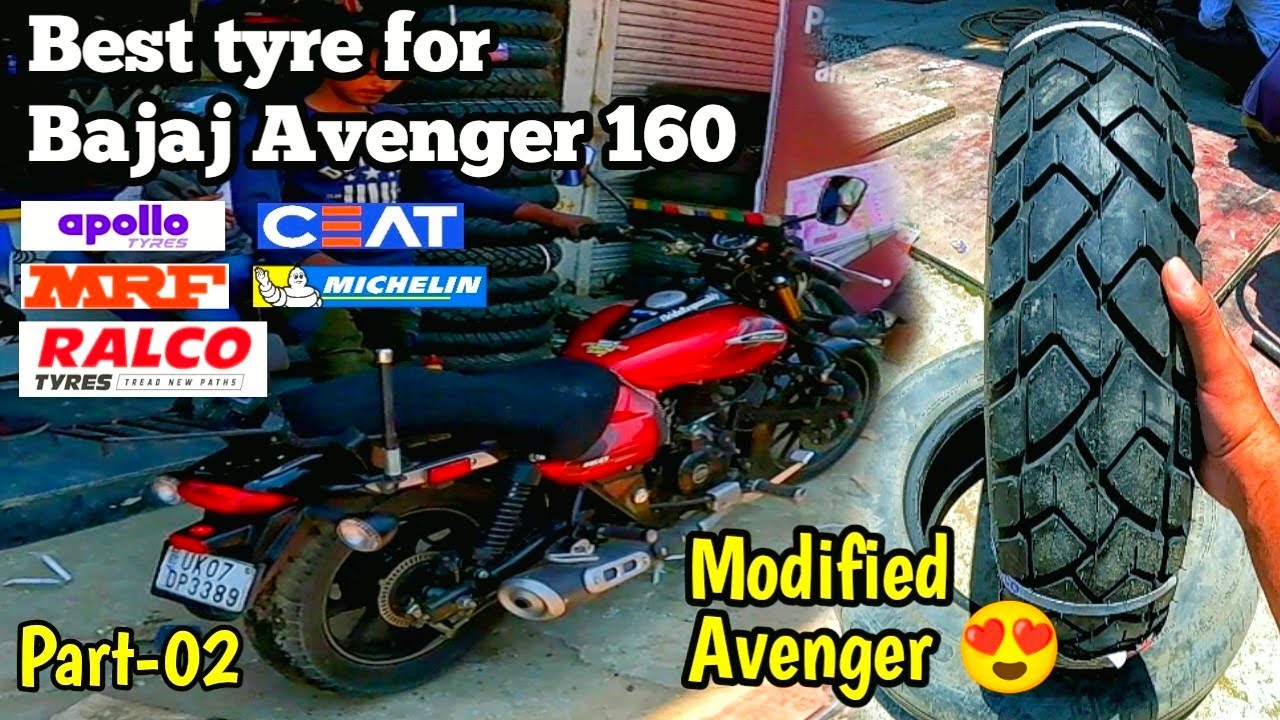 Rear tyre for Bajaj Avenger 160 street🏍️😍|Ralco Speed blaster tyre💥|tyre change part-2|modified|2023