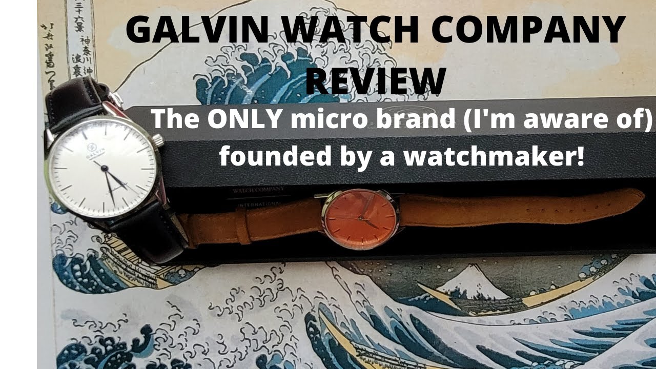 Galvin Watch Company Alku-A winner from the Land Down Under! (not a dive watch this time)Miyota 9039