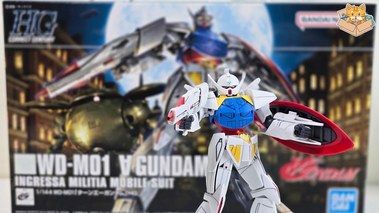 HG 1/144 TURN A GUNDAM [BUILD]