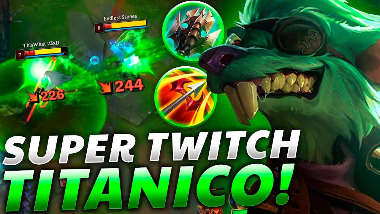 💀¡LA BUILD MÁS TERRIBLE de TWITCH hace que MUERAN de 3 AUTOATAQUES! *LLORAN DE LA IMPOTENCIA*