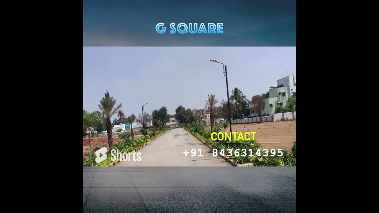 SALE!!! PERUMBAKKAM PLOTS IN CHENNAI | G SQUARE SYNERGY 