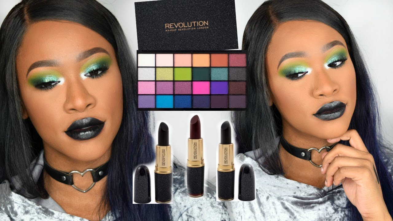 MAKEUP REVOLUTION GLITTER 'SPARKLERS' PALETTE & LIPSTICKS REVIEW