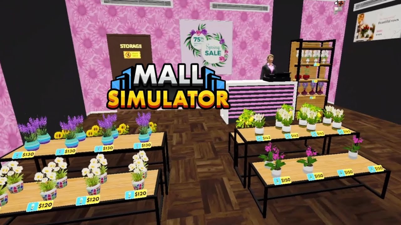 AKHIRNYA BUKA TOKO BUNGA LAKUUU KERASSS | MALL SIMULATOR 2025 | PART 7