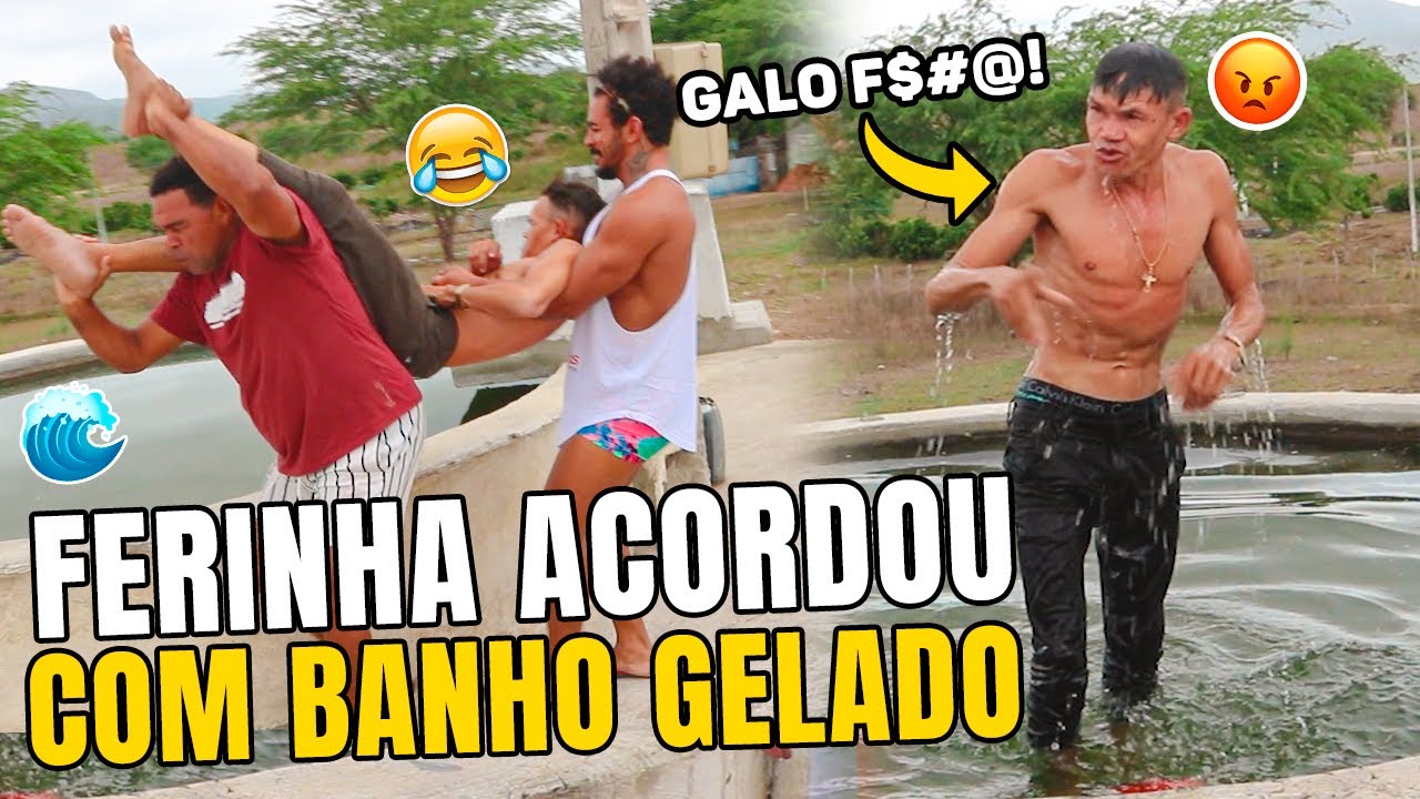 ÁGUA E BOMBA - TROLAGEM COM GALO E FERINHA ! 🔥 | BIG BOGA BRASIL