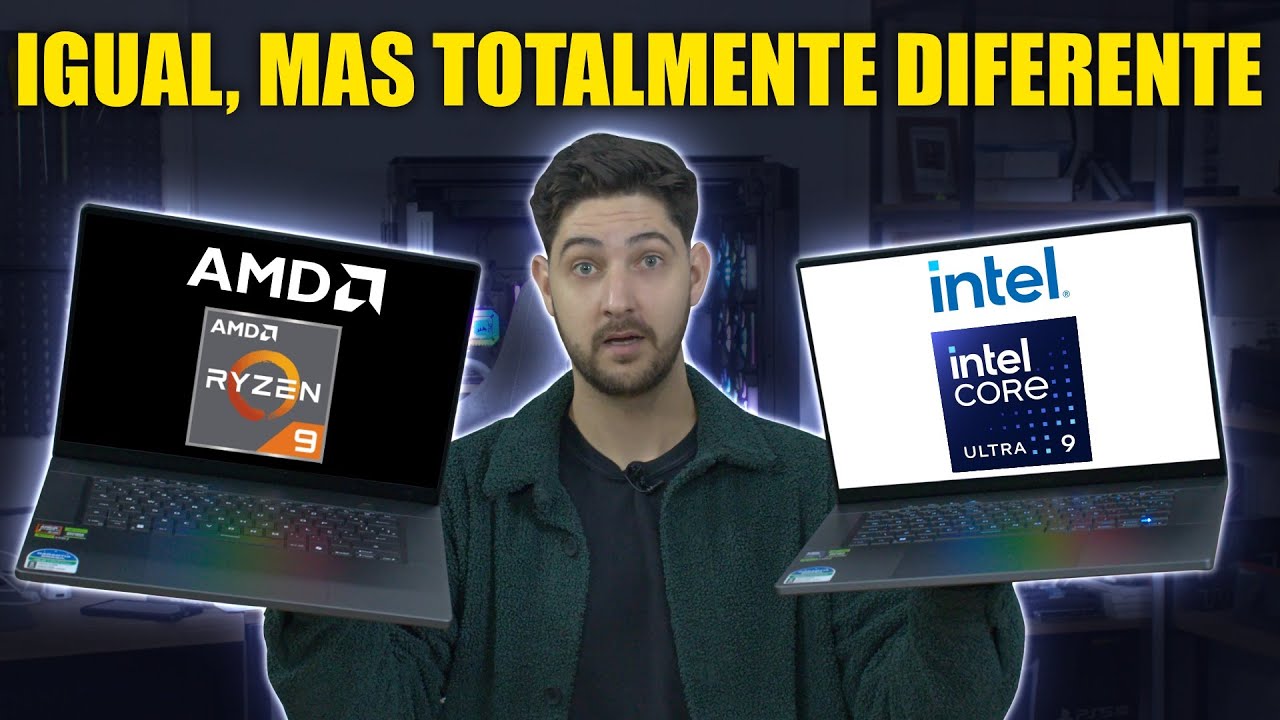 COMPREI O MESMO NOTEBOOK GAMER MAS NA VERSÃO INTEL E AMD, QUAL É O MELHOR?