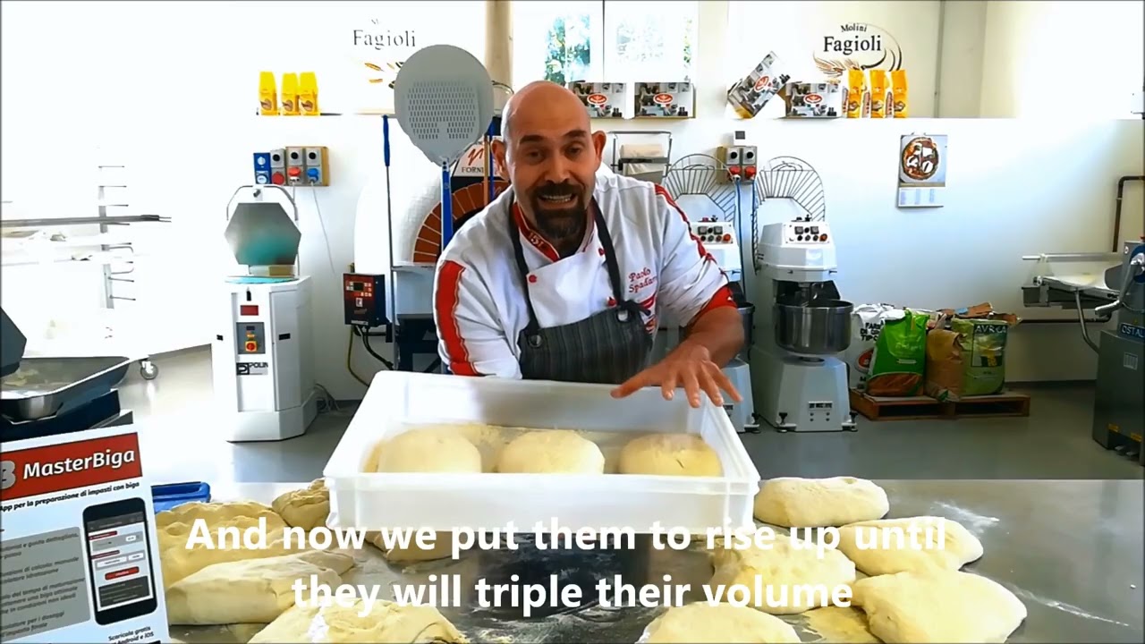 MasterBiga   Pizza in teglia and pizza in pala recipe   part 3 sub eng