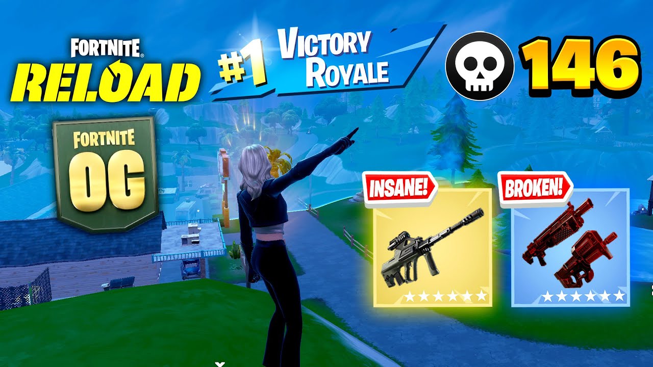 OG Fortnite Reload | High Kill Gameplay | Keyboard & Mouse