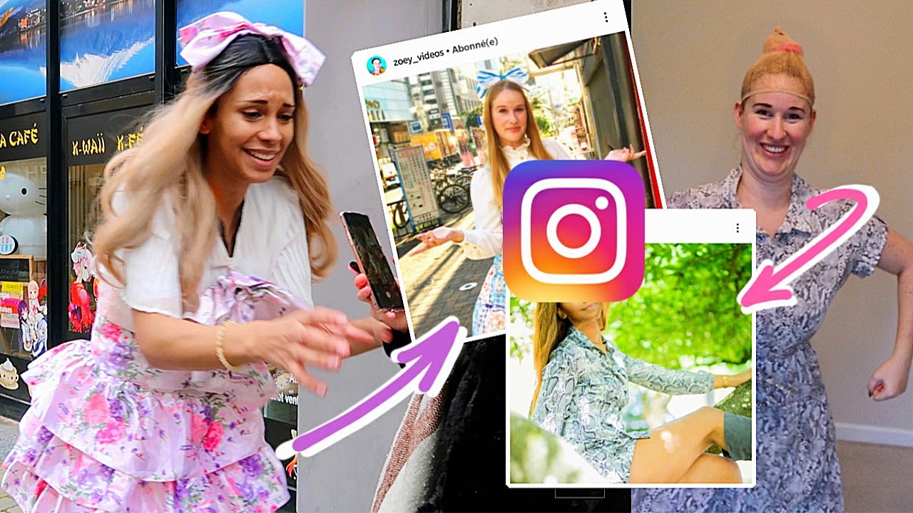 On RECOPIE nos PHOTOS INSTAGRAM  (w/@zoeyvideosyt)