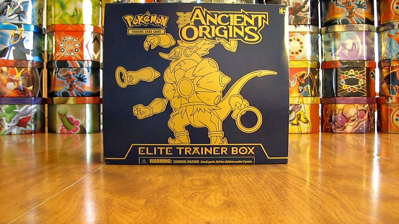Pokemon TCG Elite Trainer Box Opening: Ancient Origins