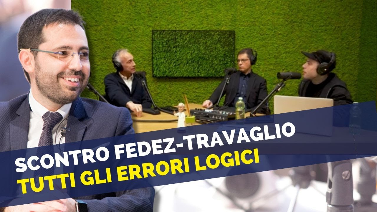 Scontro Fedez - Travaglio: tutte le fallacie logiche e argomentative a Muschio Selvaggio
