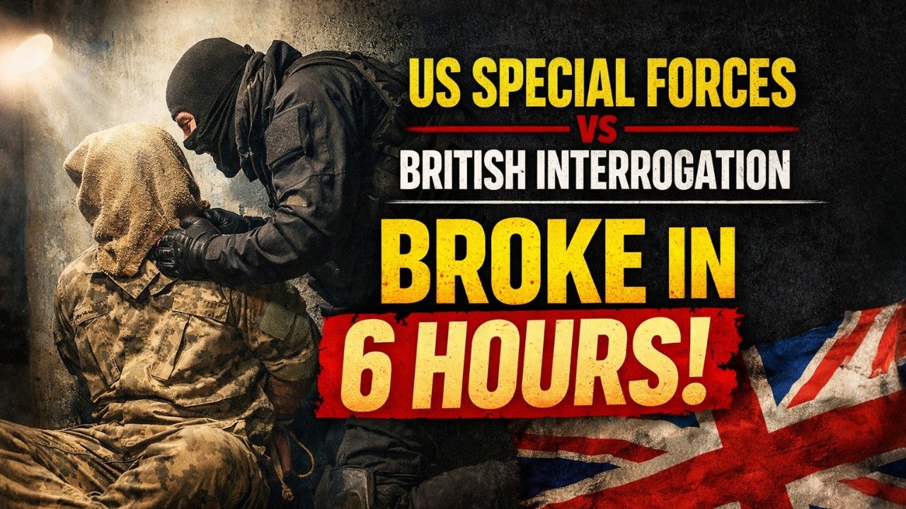 US Special Forces Tried British Interrogation Resistance — They Broke in 6 Hours