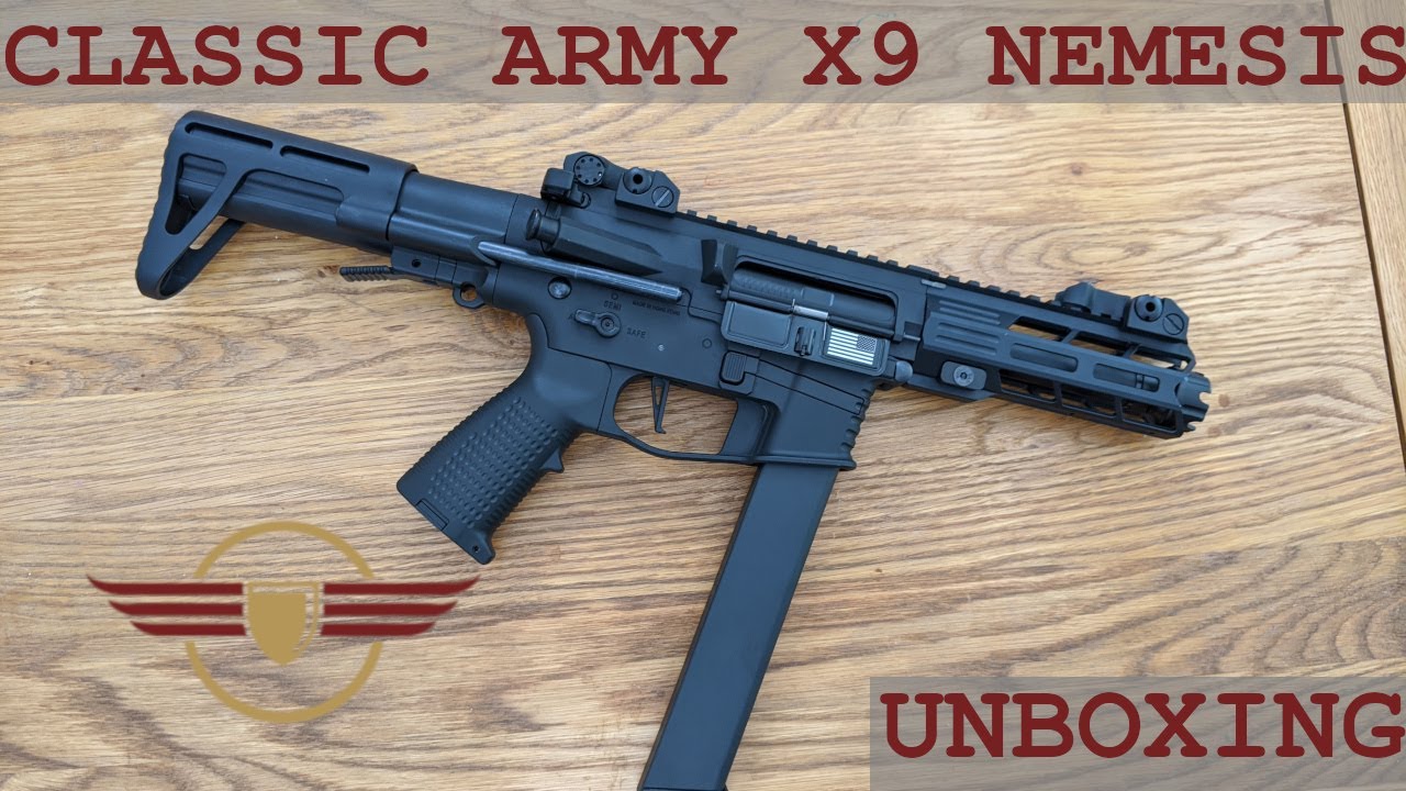 [UNBOXING] Classic Army X9 Nemesis SMG