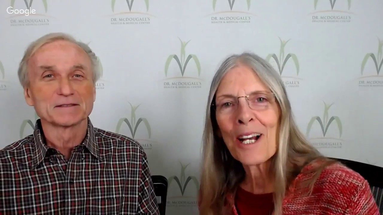 Dr. McDougall & Mary McDougall Share their Story, Webinar 01/05/17