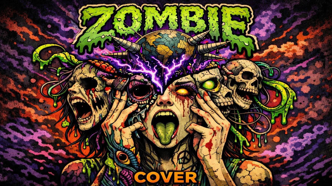 Zombie by The Cranberries – Dark Trippy Cover | I Had a Lion