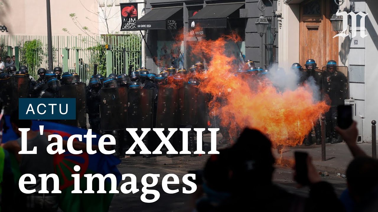 Acte XXIII des « gilets jaunes » : les images des manifestations tendues à Paris