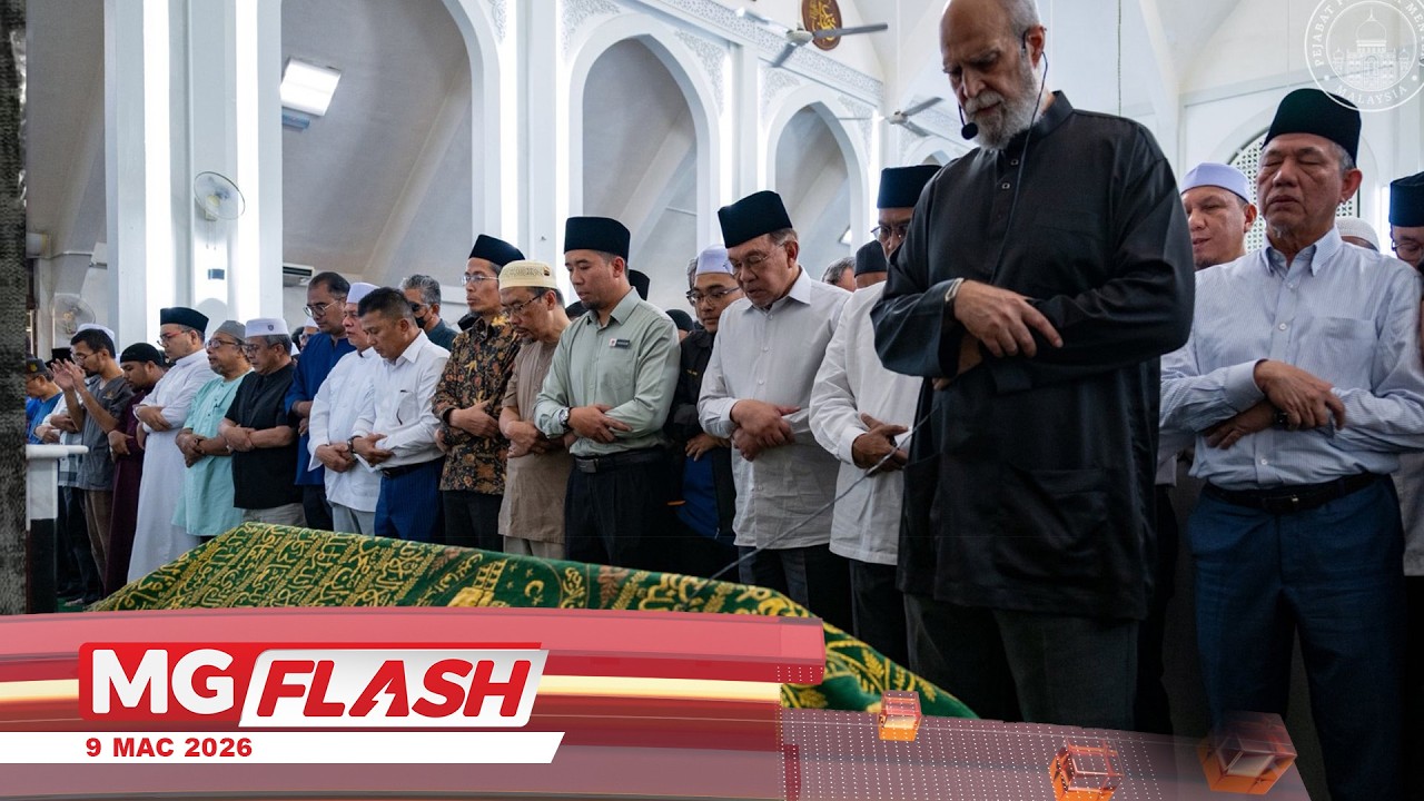 Jenazah Tokoh Pemikir Islam Dikebumi: Satu Kehilangan Besar - PM #MGFlash