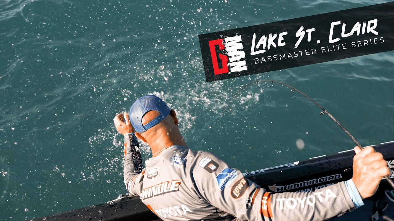 Gerald Swindle's 2020 Bassmaster Elite Series at Lake St. Clair Day 1