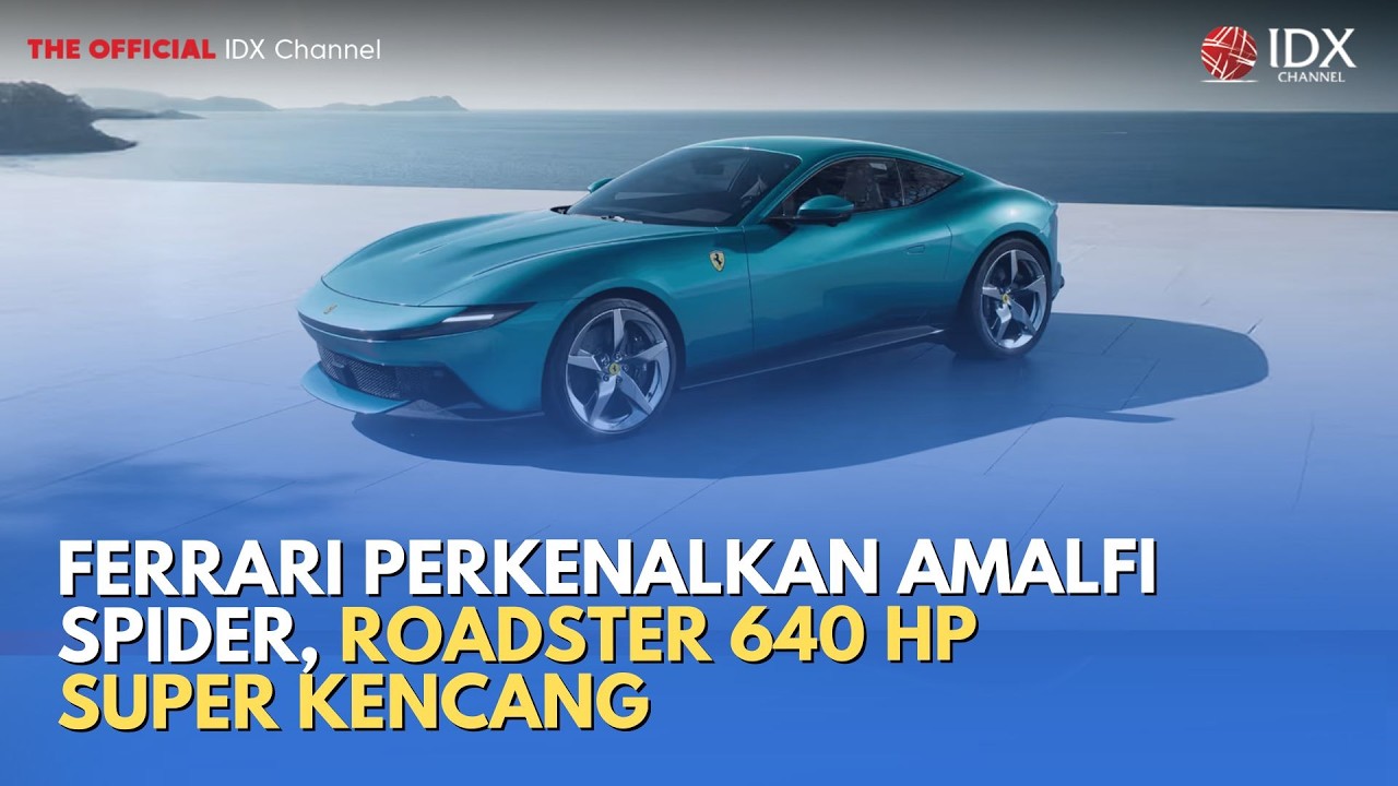 Ferrari Perkenalkan Amalfi Spider, Roadster 640 HP Super Kencang | TECH BIZZ