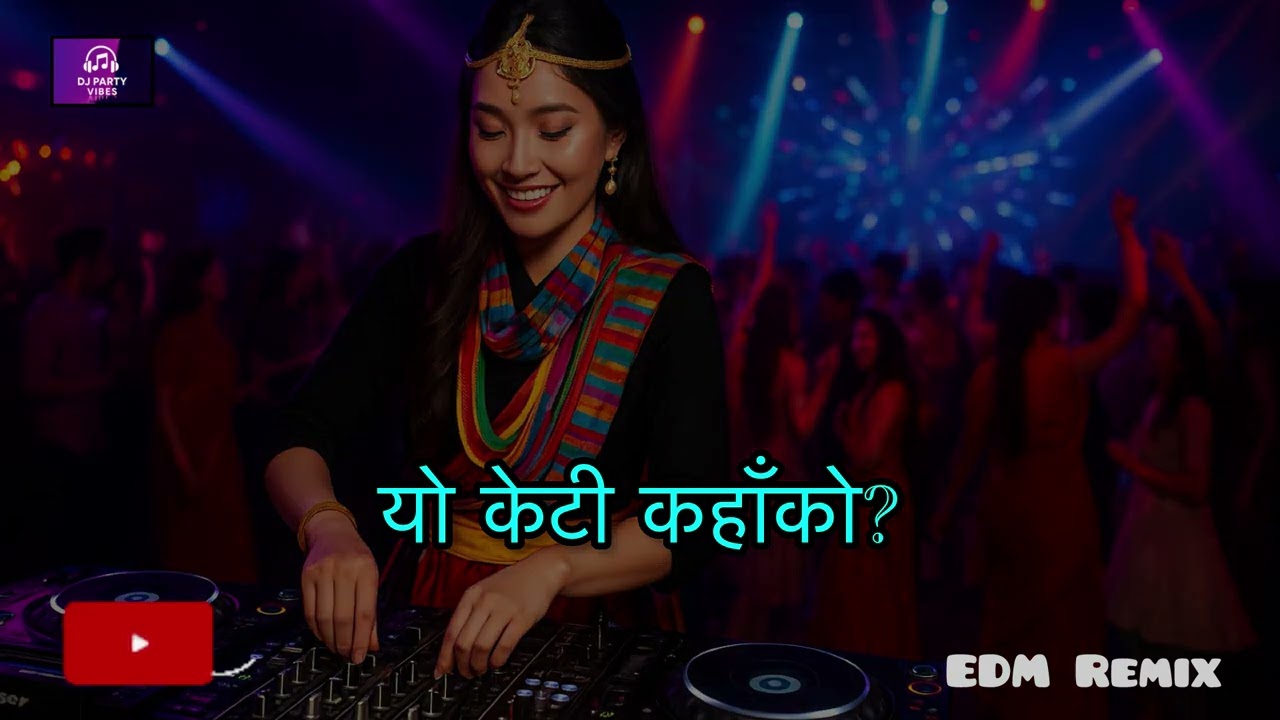 यो केटी कहाँको? | Yo Kt Kaha Ko | New Viral Tending DJ Remix @djpartyvibes 