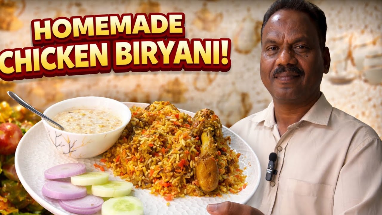 घर पर होटल जैसी चिकन बिरयानी🍗 | Easy Chicken Biryani Recipe । Desi Style Biryani 