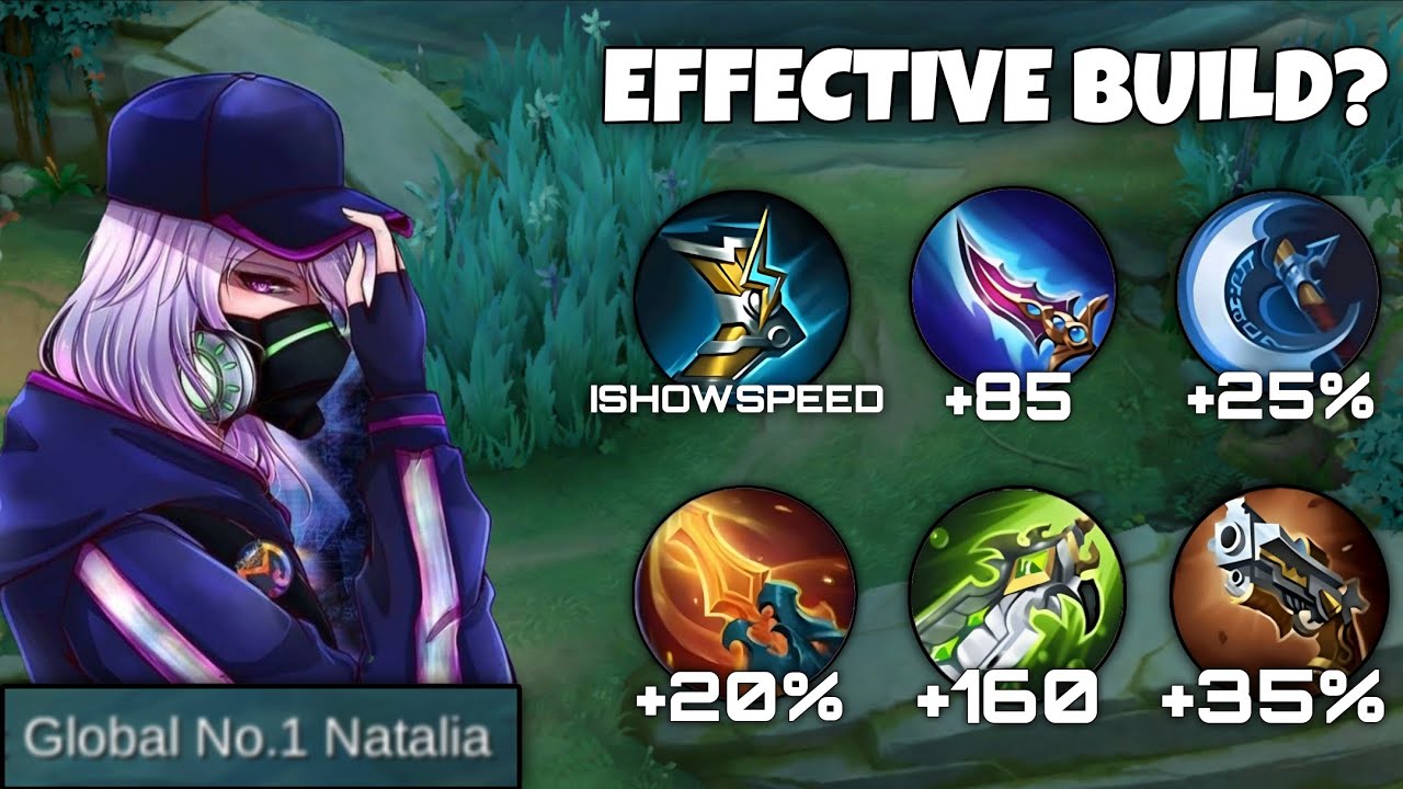 TOP GLOBAL Natalia Tries The MOST POPULAR Natalia Build! Then THIS Happened!! - Mobile Legends