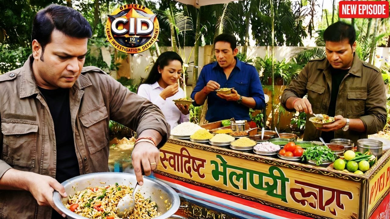 Daya ने पार्क के बाहर लगाया भेलपुरी का ठेला, कातिल पर रखी नजर। || CID || Latest  Episode ||