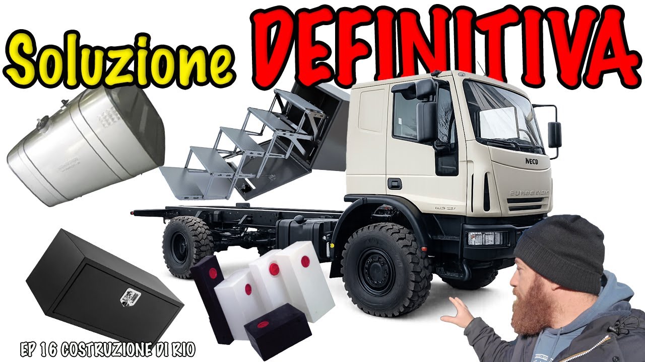 DOVE METTI TUTTO SU UN CAMION OVERLAND? La nostra soluzione Definitiva, Ep 16 Costruzione di Rio