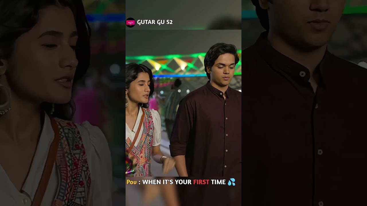 When it's your first time💦 🥵 #gutargu #gutarguonamazonminitv #webseries #shortsfeed #viralshorts