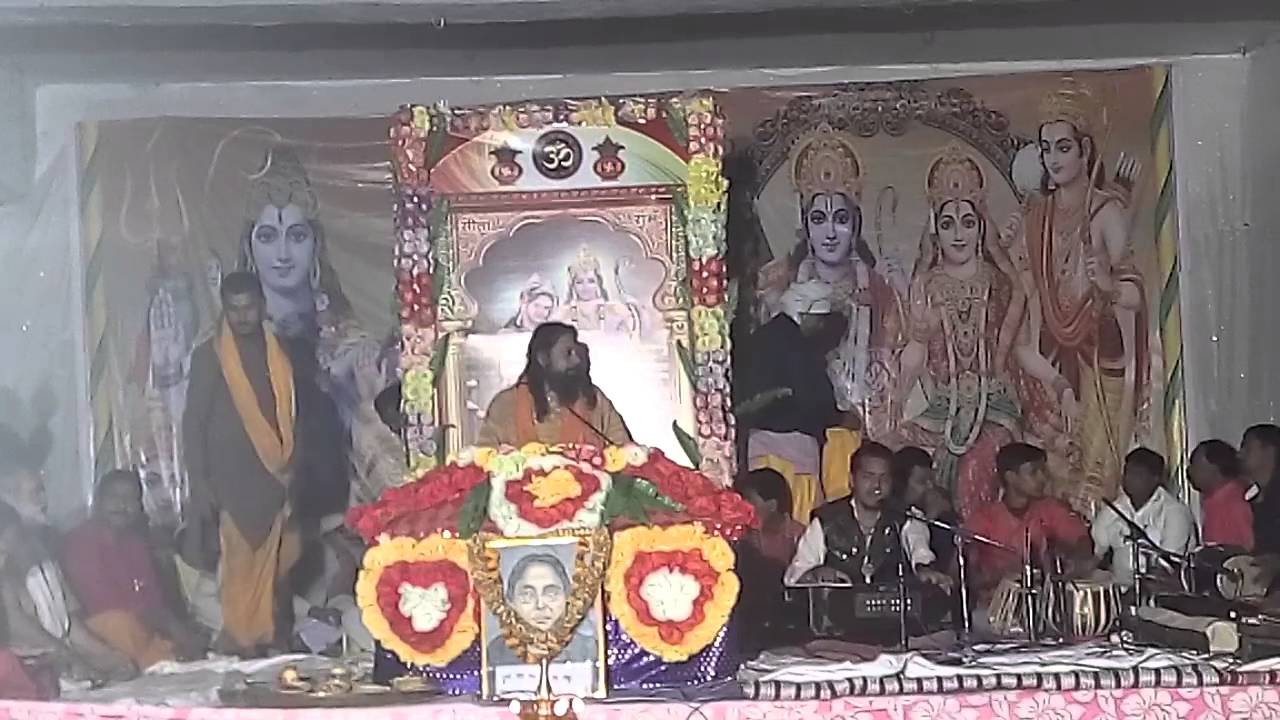 SWAMI AAGMANAND JI RAM KATHA ARTI AT BIHRA,