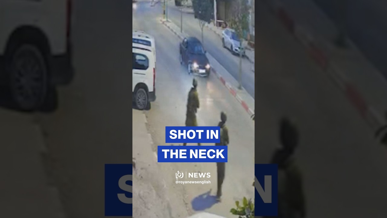 'Israeli' military opens fire on vehicle, wounding driver in the neck