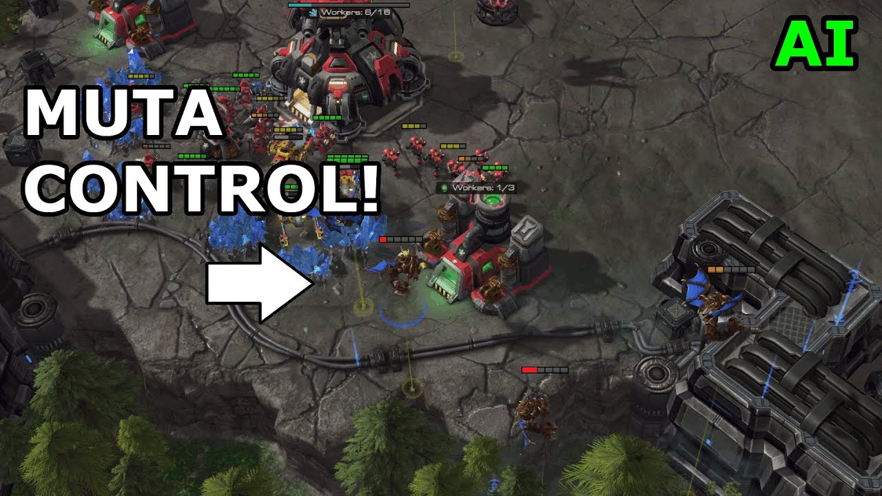 AI GOES MUTAS! - what vs BenBotBC - Starcraft 2 AI