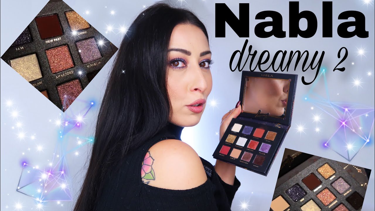 DREAMY 2 NABLA The Mystic Palette REVIEW SWATCHES TUTORIAL \ osservatricescaltra
