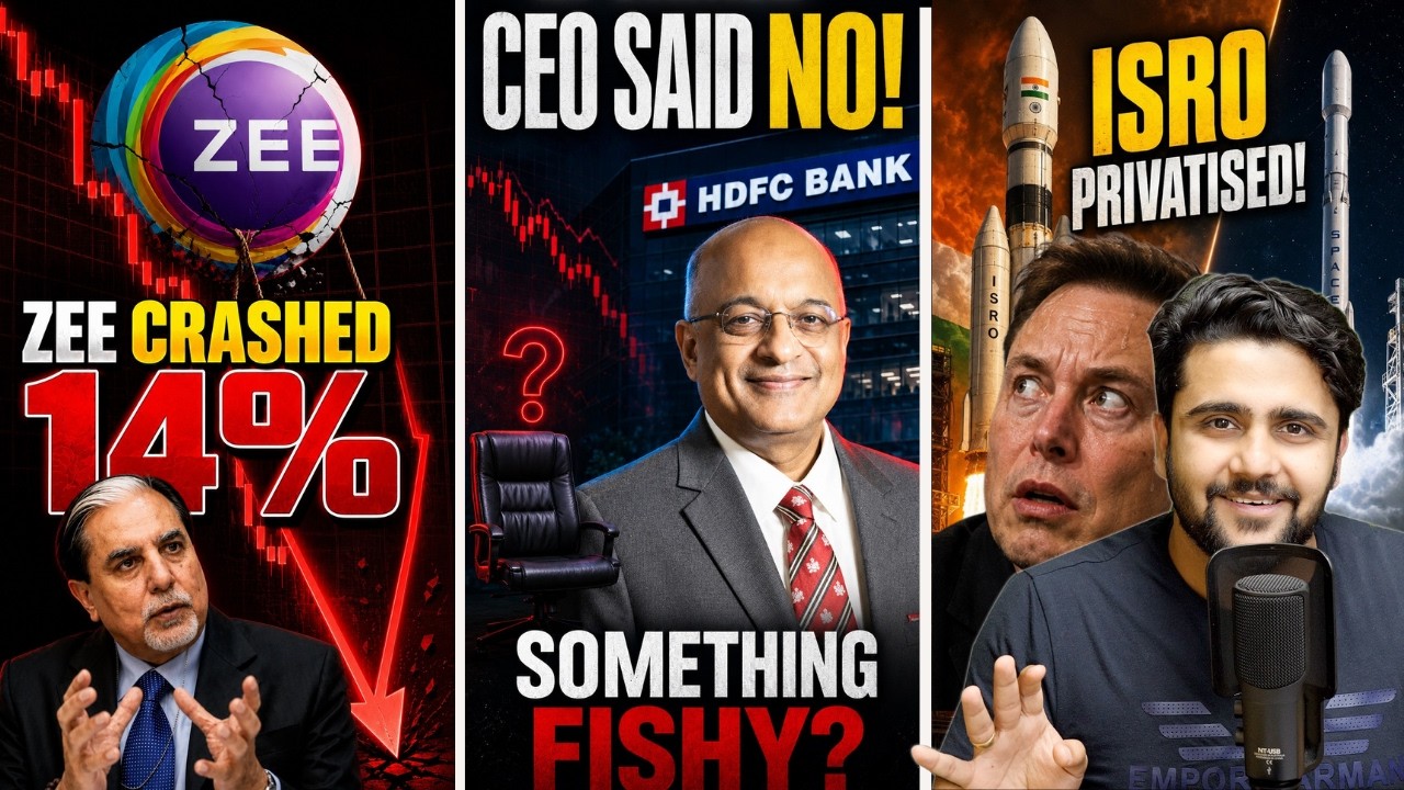 HDFC CEO Quits, Zee Crashes 14%, DealShare Loses 95% Value,Maruti Lost Its Dominance: Business News
