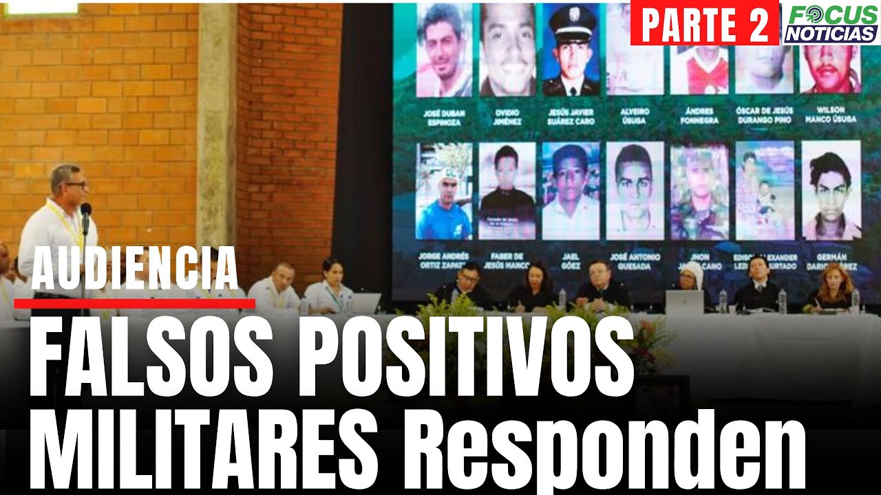 En Vivo. Audiencia MILITARES Responden por FALSOS POSITIVOS En Antioquia ante JEP. P2 #FocusNoticias