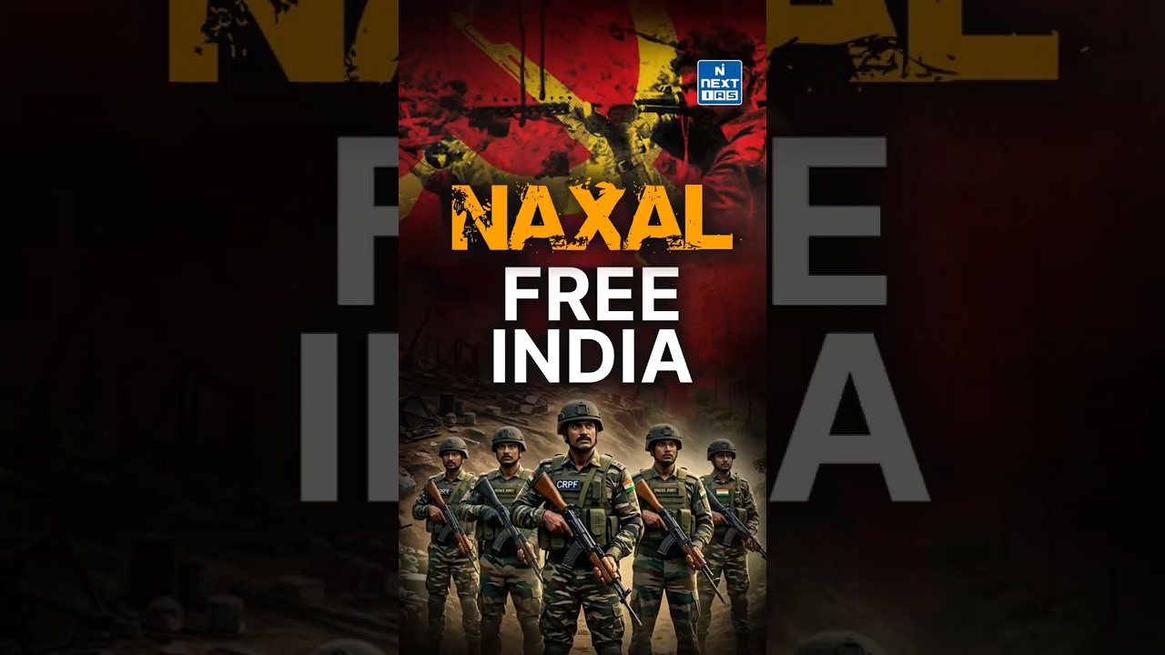 Naxal Free India? Amit Shah&rsquo;s Big Statement | End of Red Corridor Explained | NEXT IAS