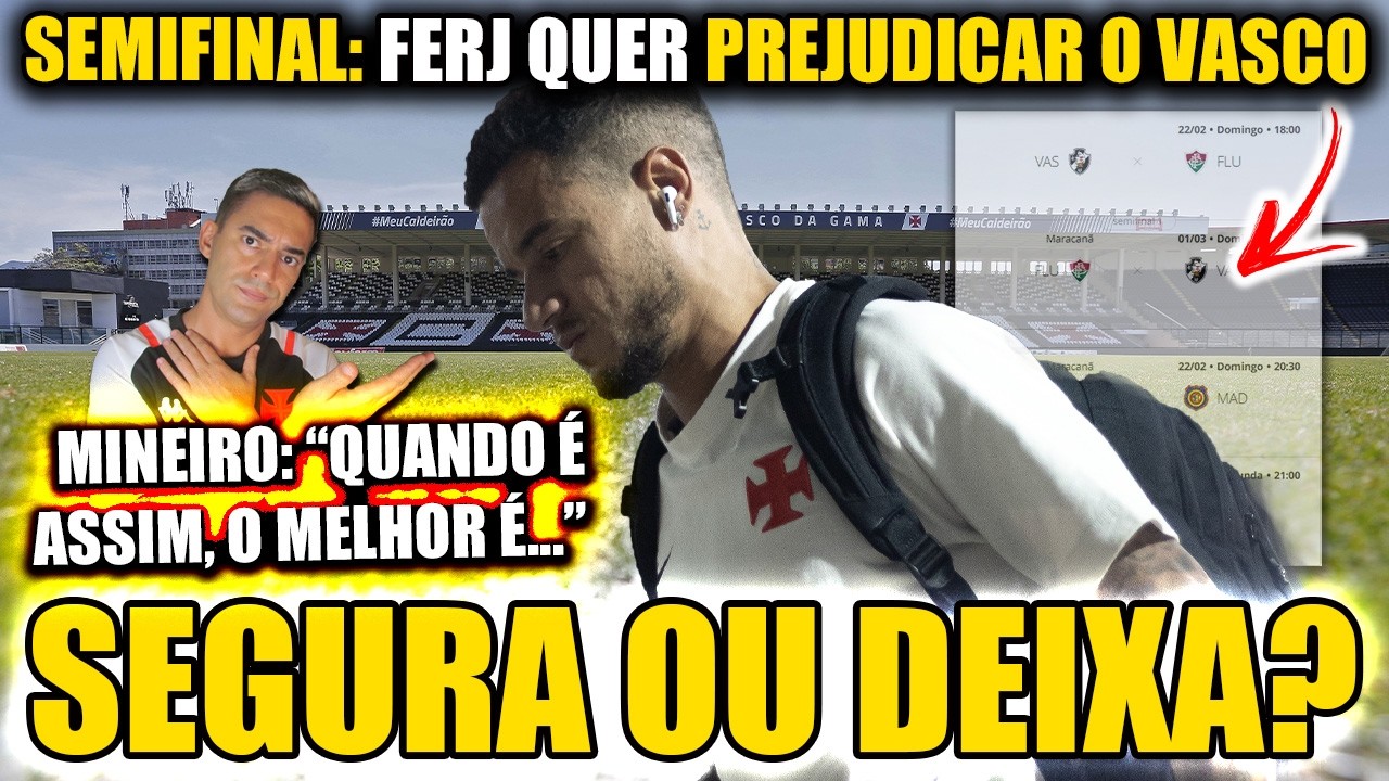 BOMB4! COUTINHO PEDIU PRA SAIR DO VASCO | VASCÃO NOTÍCIAS 1ª EDIÇÃO
