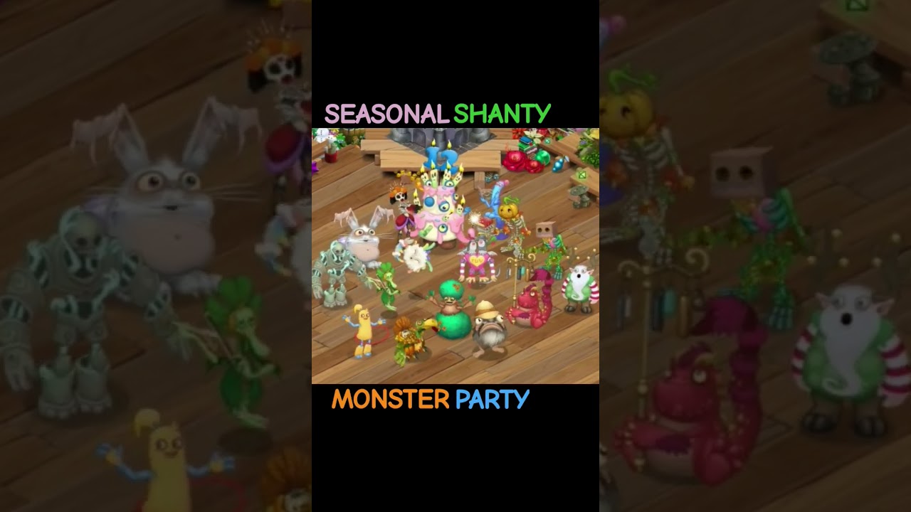 Seasonal Island Party! #mysingingmonsters #games #gameplay #gaming #music #fun #steam #punkleton