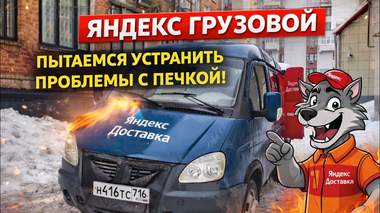 Яндекс Грузовой. Пытаемся устранить проблемы с печкой.