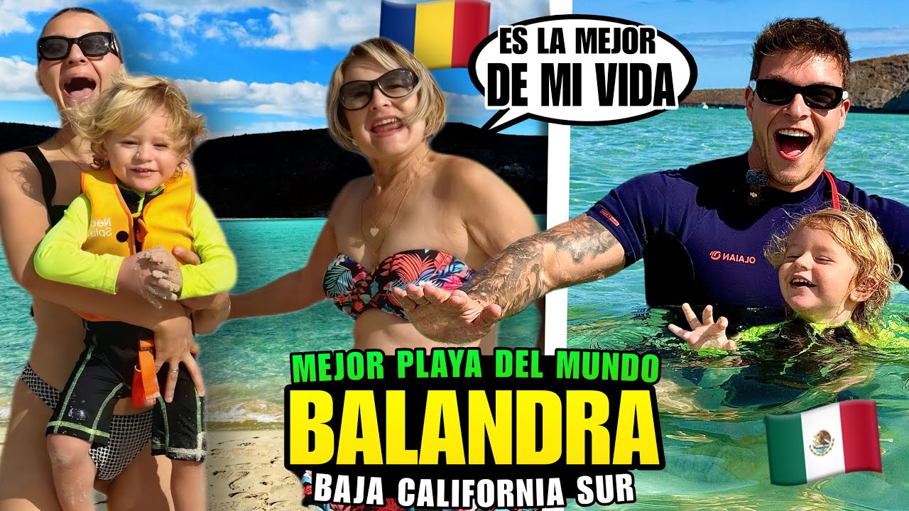 LA MEJOR PLAYA DEL MUNDO ESTA en M&Eacute;XICO🇲🇽😱 *Playa Balandra*