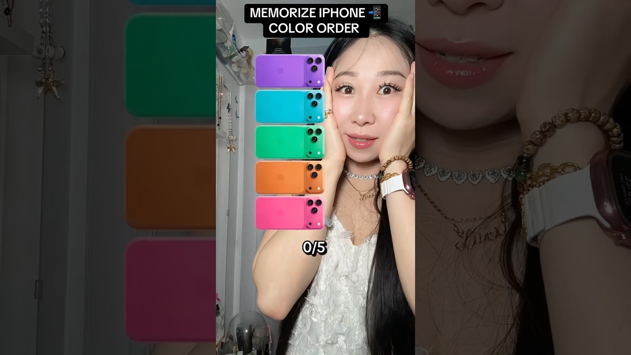 Игра на память «Цвета» для iPhone 📲 #шорты
