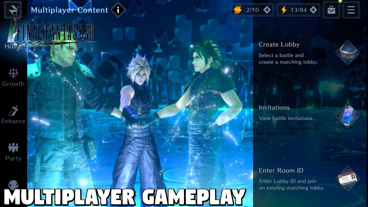 Final Fantasy 7 Ever Crisis - Multiplayer Gameplay