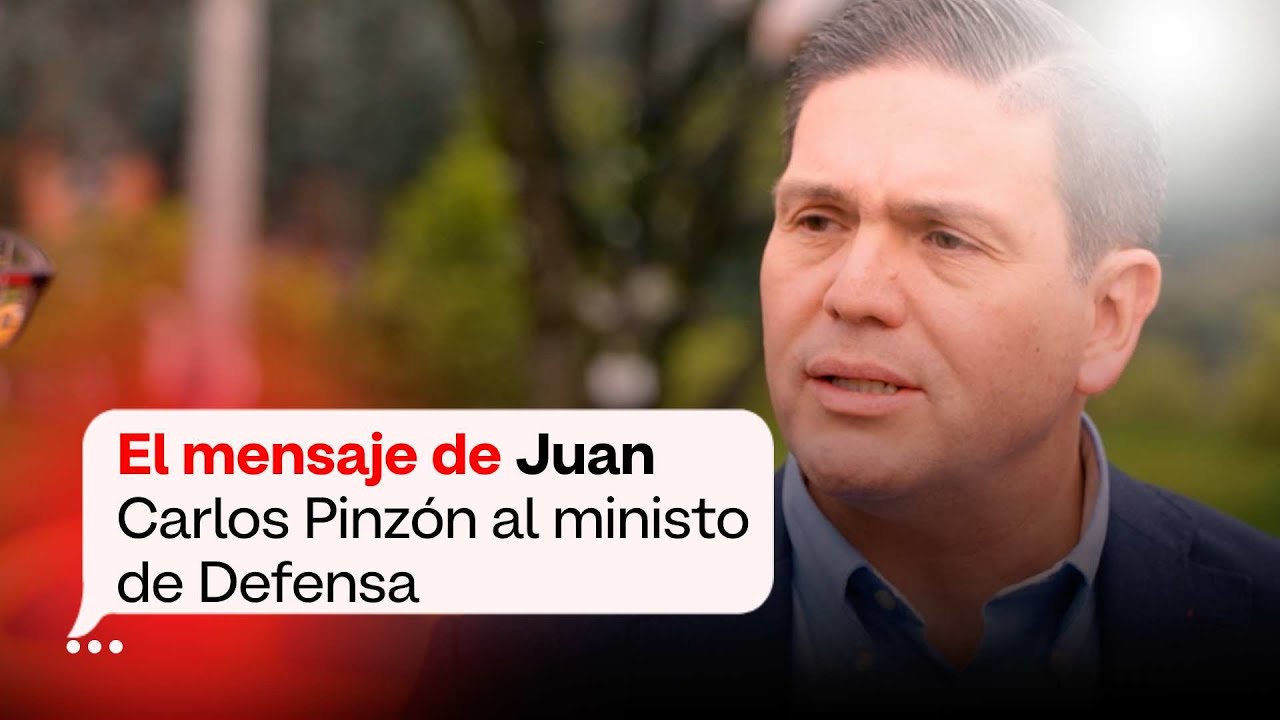Enfóquese en los resultados y en el pueblo colombiano: Juan Carlos Pinzón envía mensaje a mindefensa