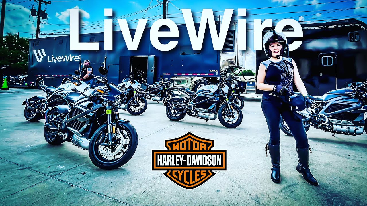 RODADA CON TEXANOS, Estrella Prueba la Livewire de Harley Devidson