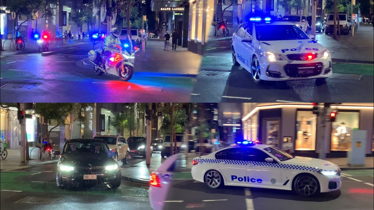 NSW Police Motorcade Escort for the Prime Minister of Fiji | Sydney, Australia