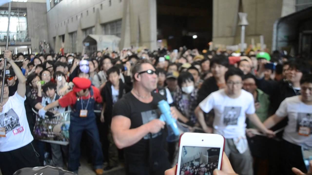 ニコニコ超会議にて　ビリー・ヘリントン登場
