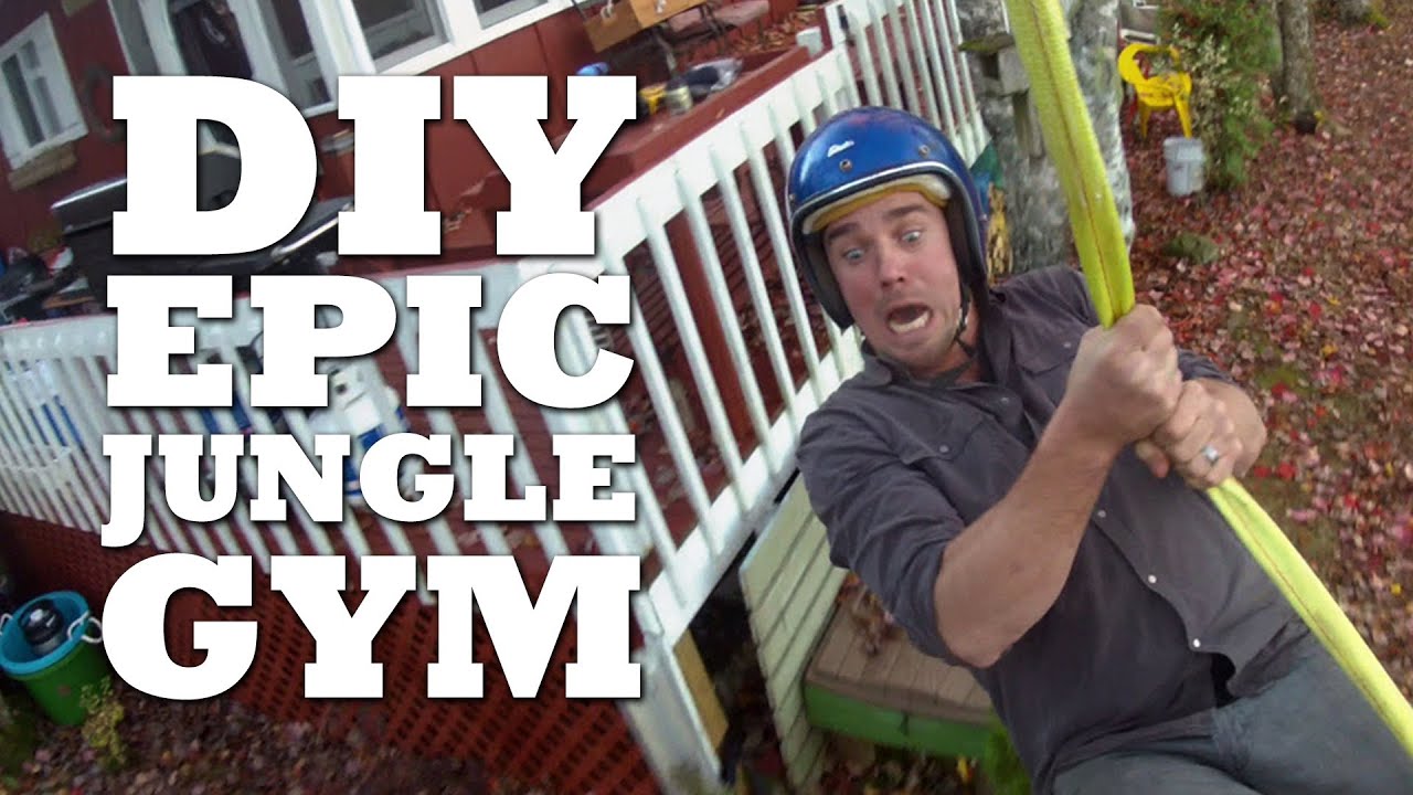 How to Make an Outdoor Jungle Gym