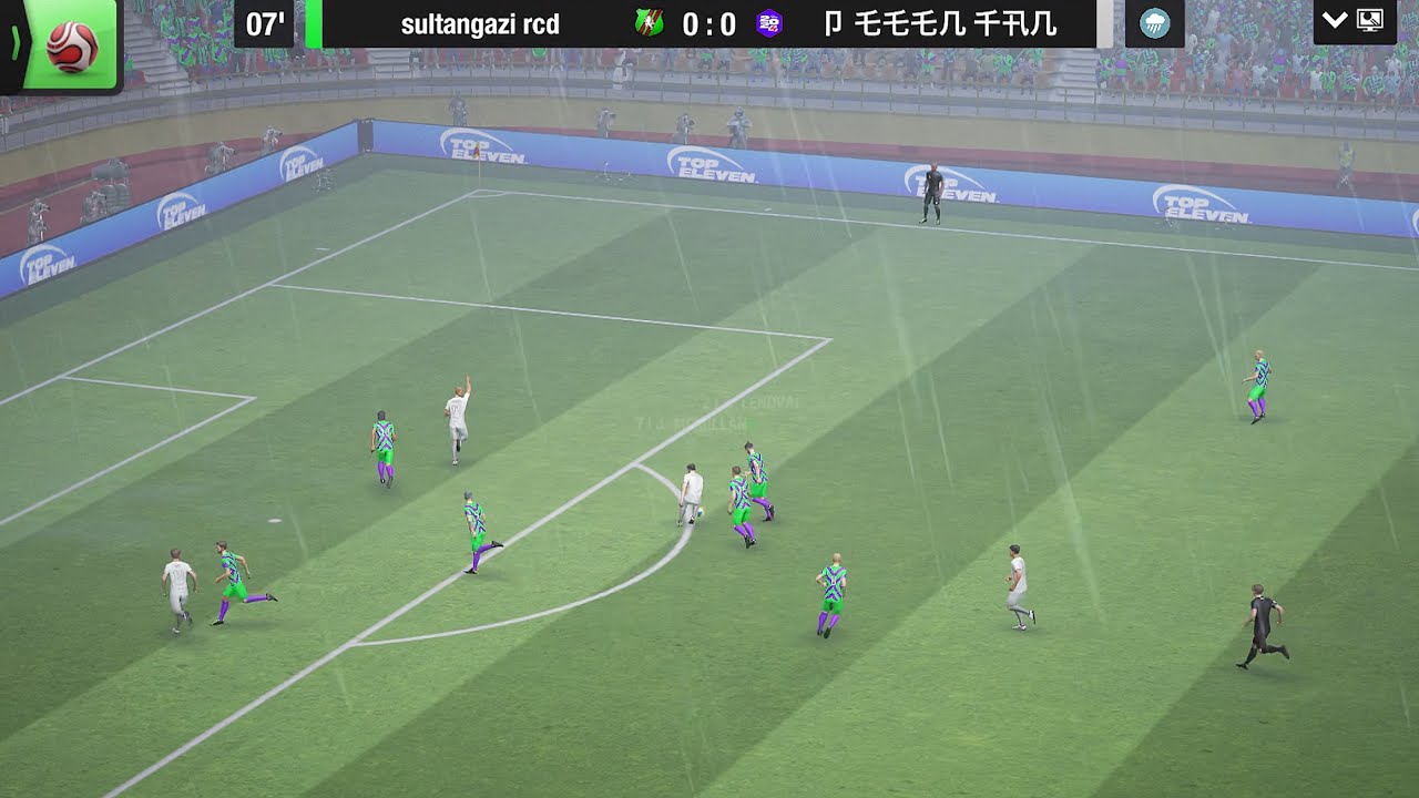Top Eleven - Be A Football Manager Rain Gameplay 2026 🌧️